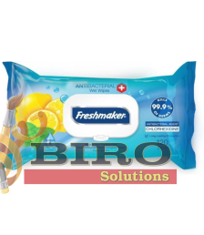 Șervețele umede Freshmaker Antibacterial, 120 buc. cu capac